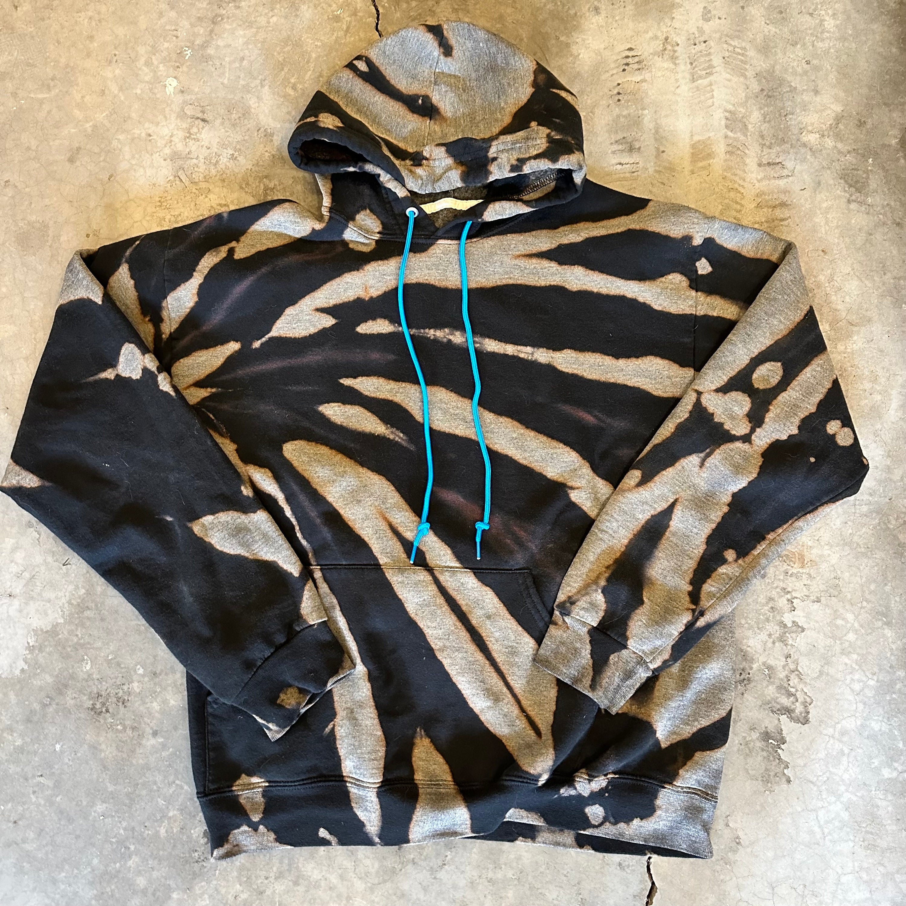 Black Tie Dye Hoodie