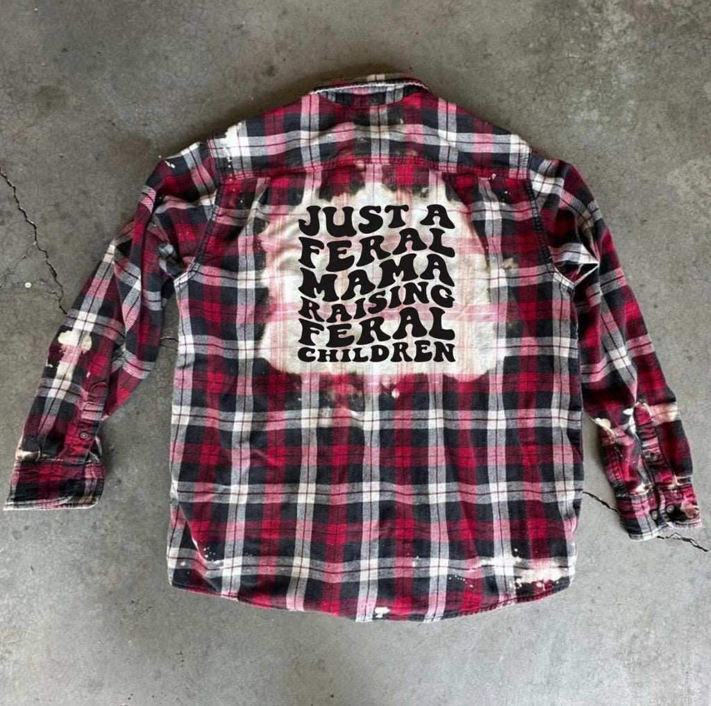 Feral Mama Flannel