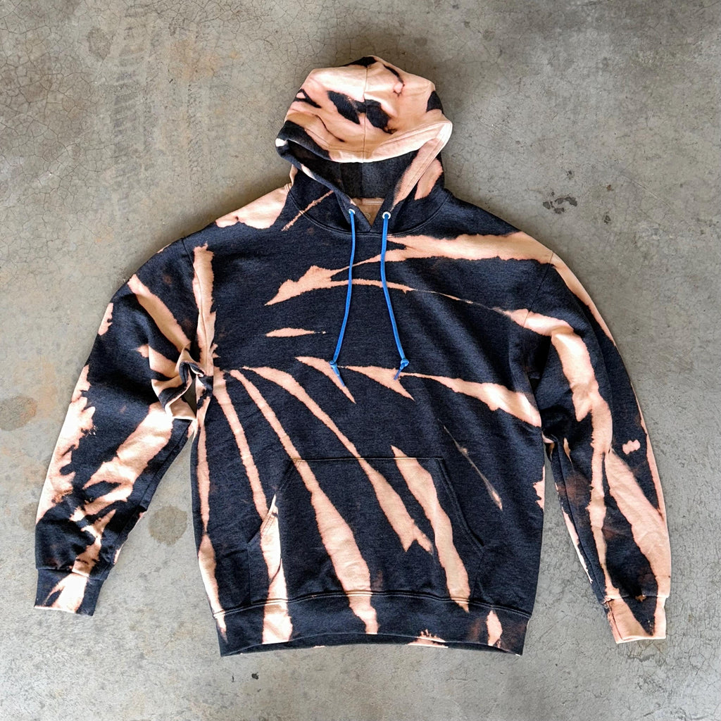 Gray Tie Dyed Hoodie