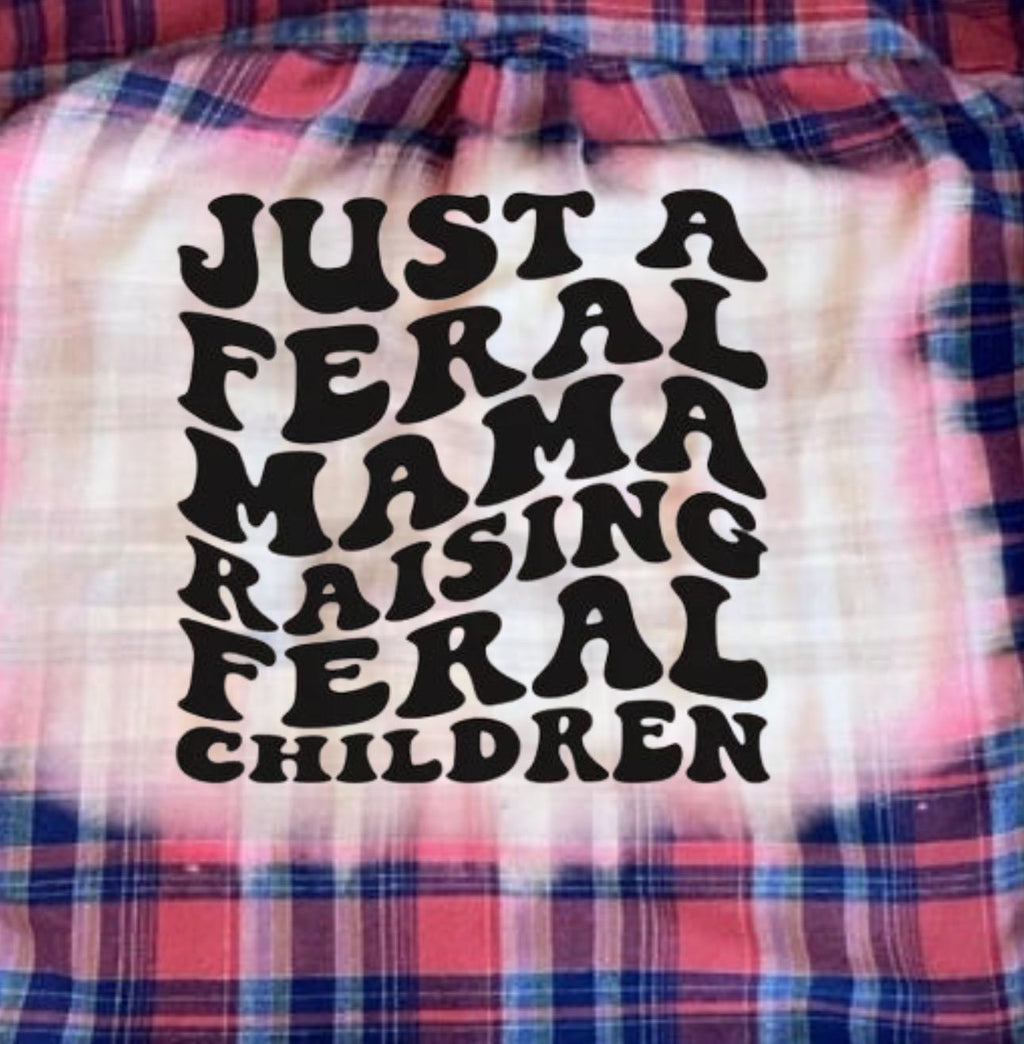 Feral Mama Flannel