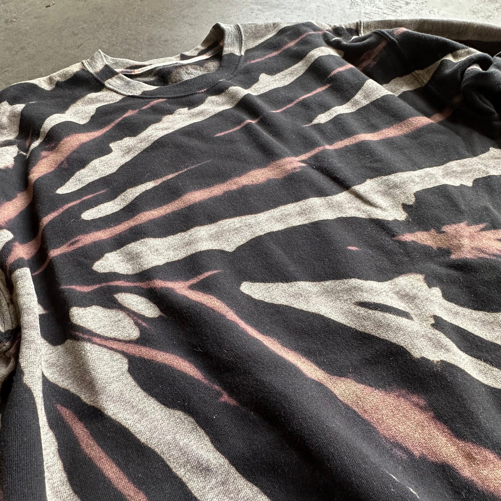 Black Reverse Tie Dye Sweatshirt