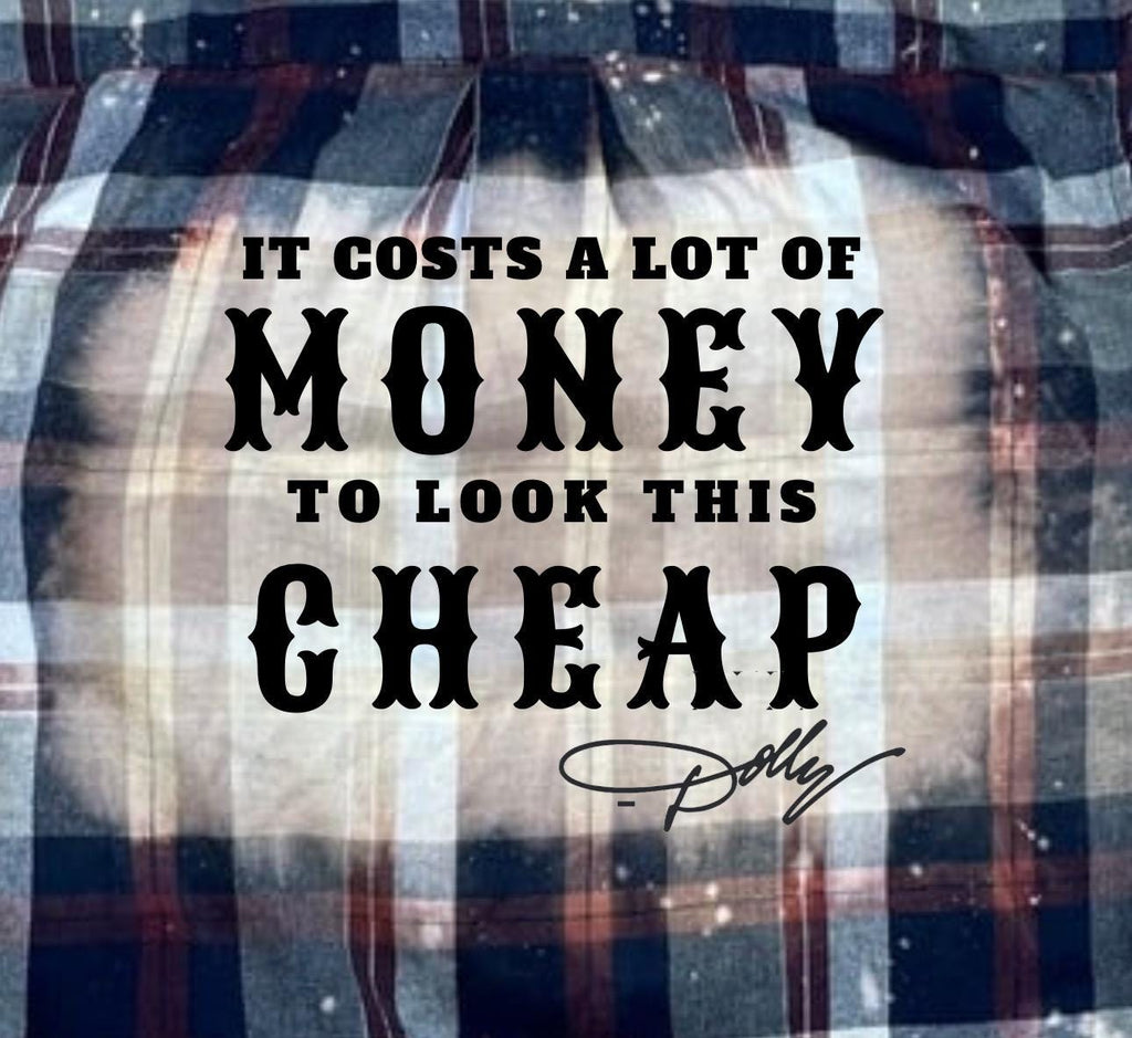 Costs a lot to Look this Cheap Flannel