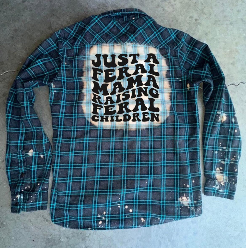 Feral Mama Flannel
