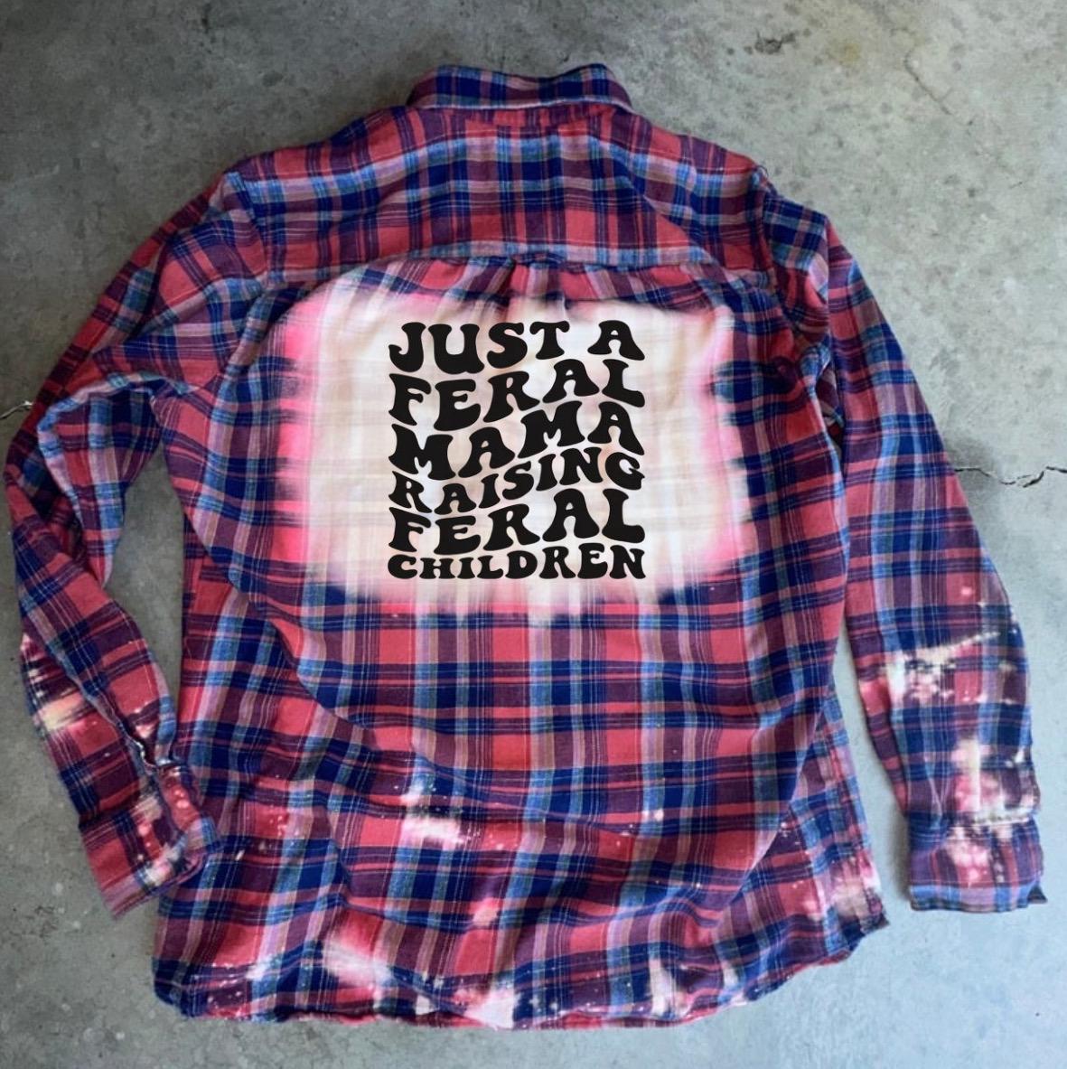 Feral Mama Flannel