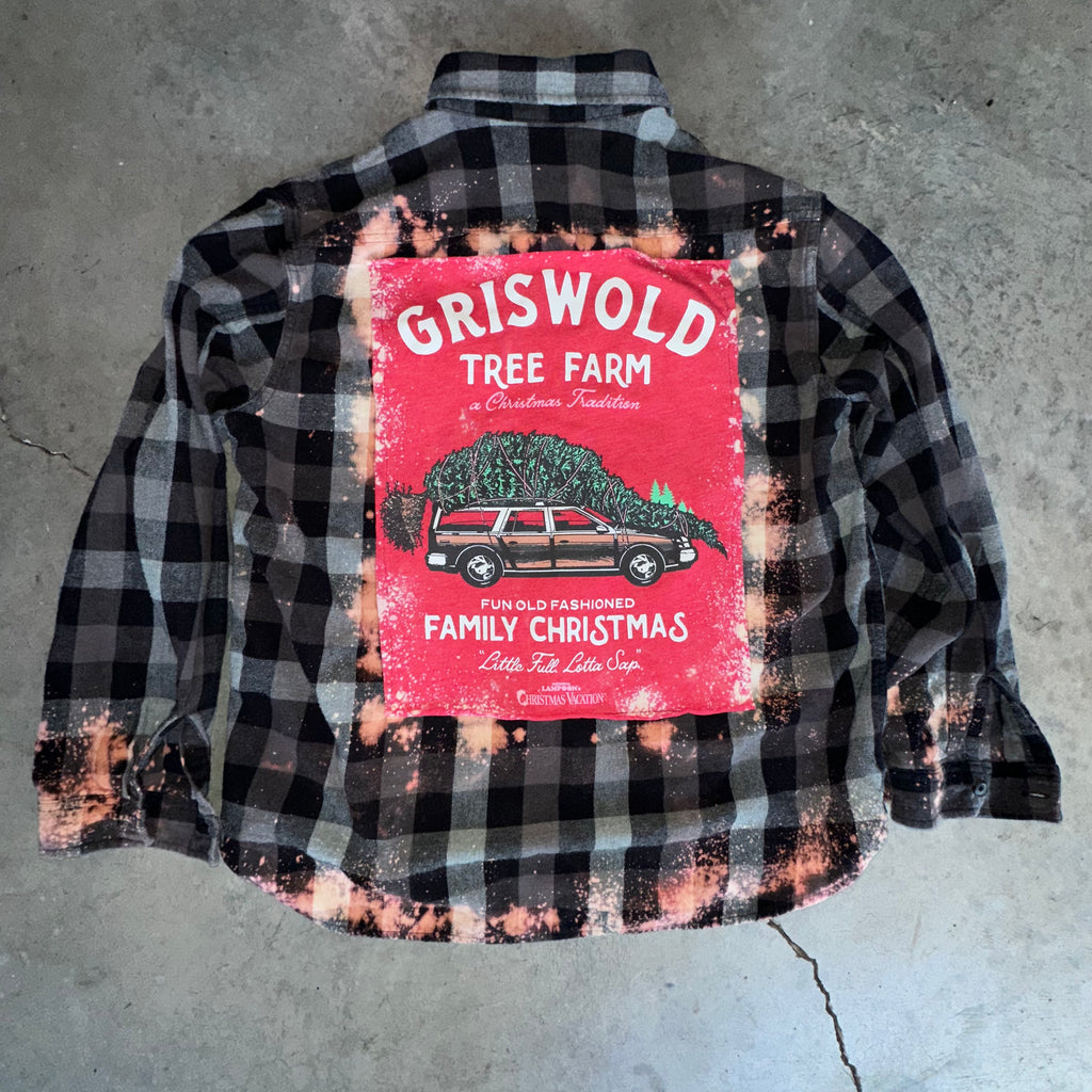 Christmas Distressed Flannel