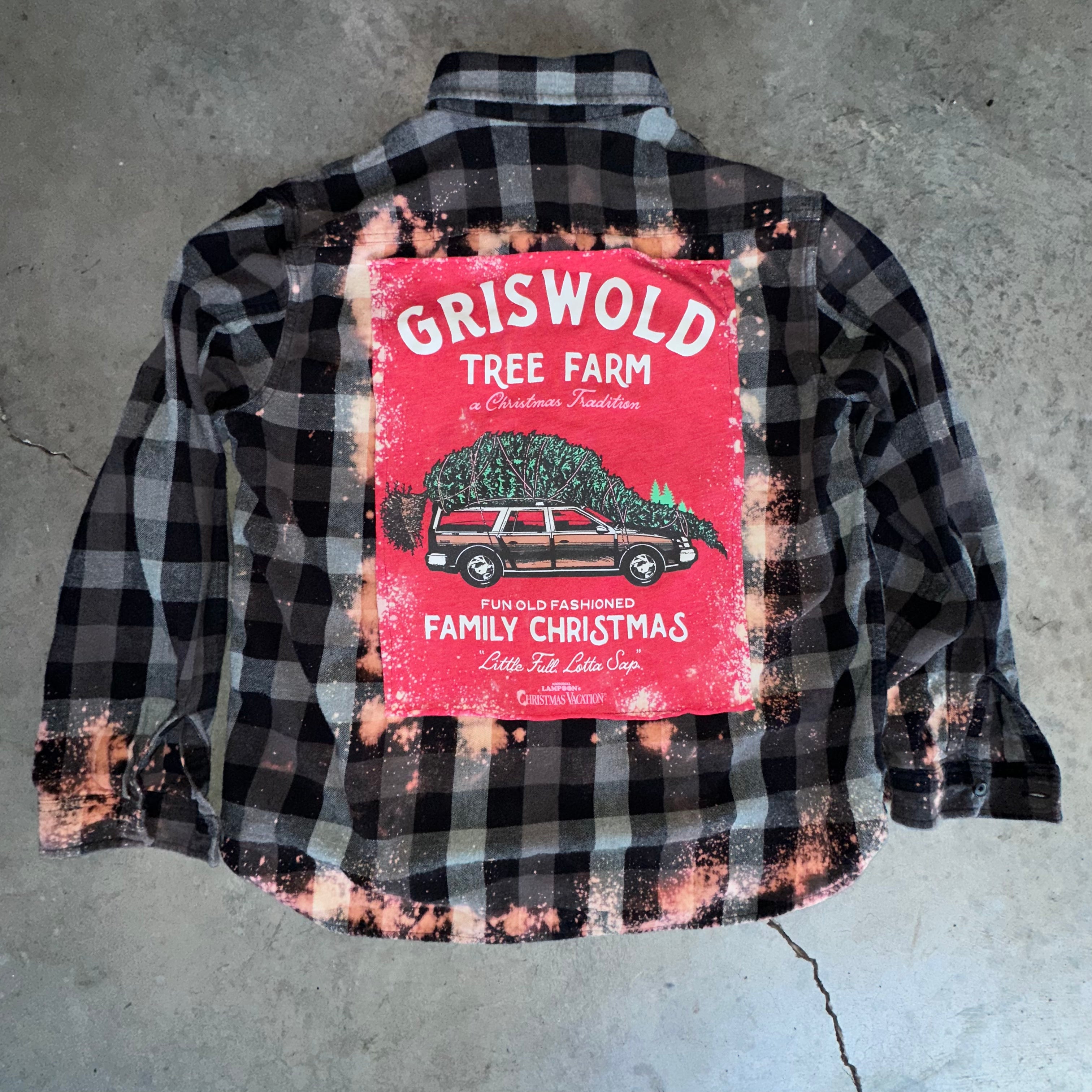 Christmas Distressed Flannel