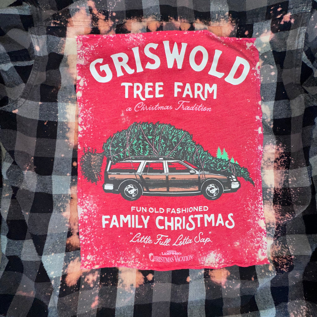 Christmas Distressed Flannel