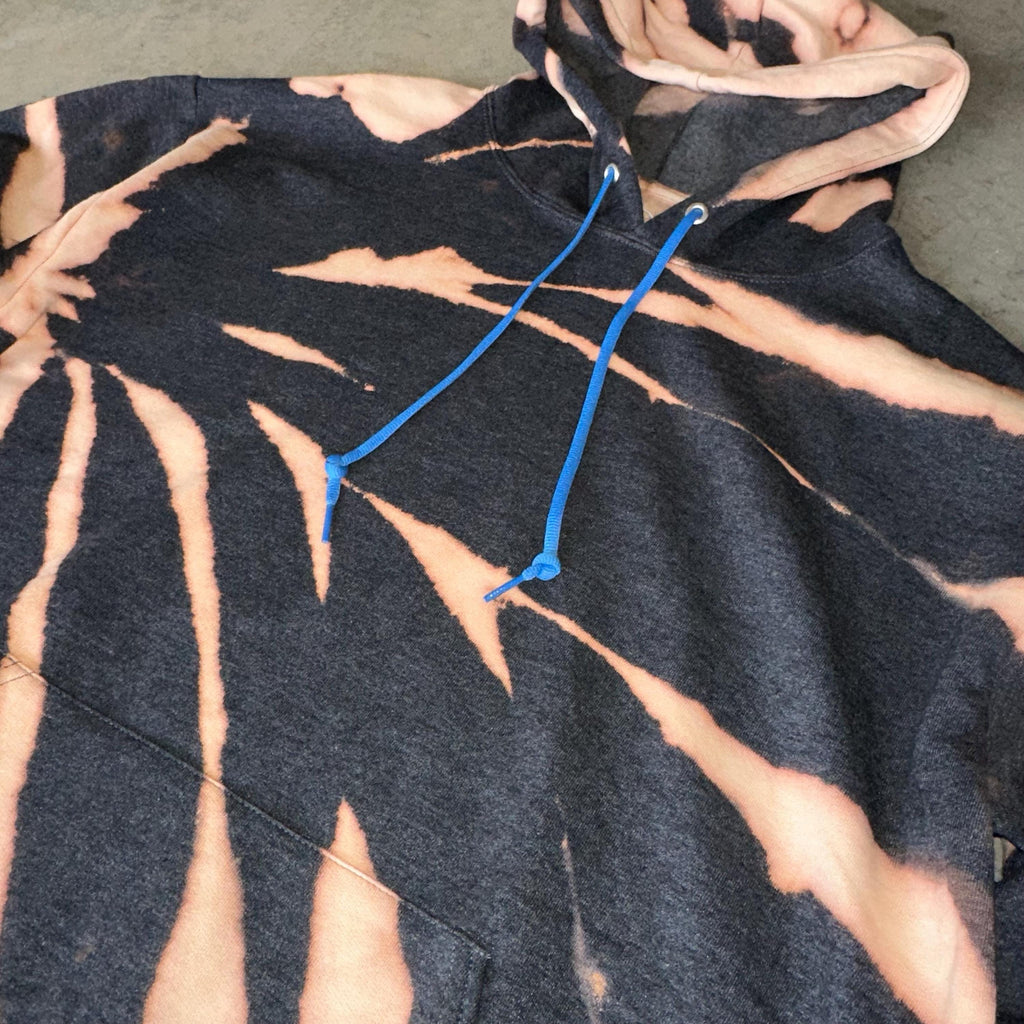 Gray Tie Dyed Hoodie