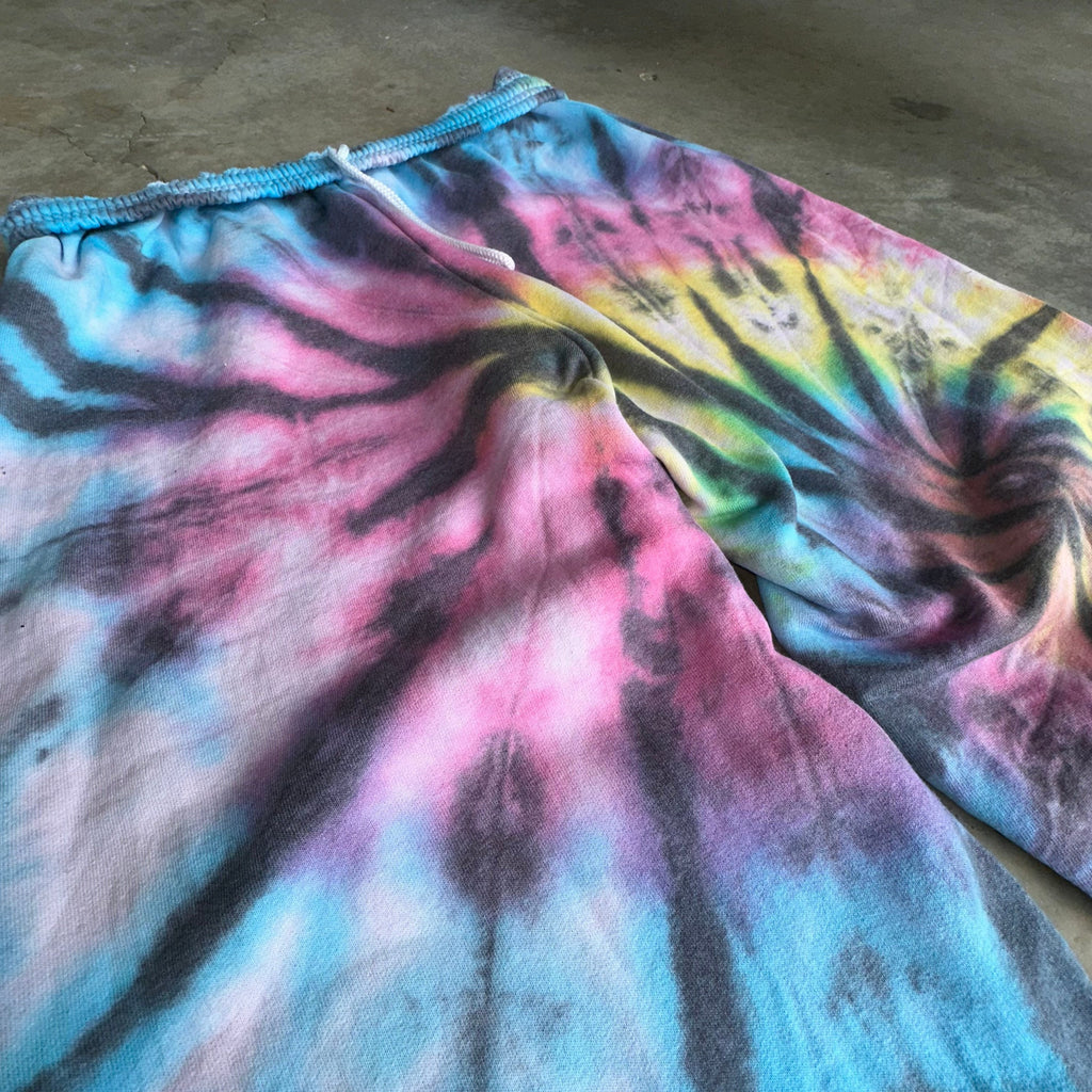 Rainbow Tie Dye Sweatpants