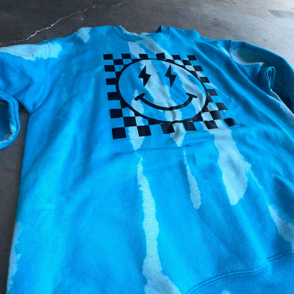 Blue Smile Sweatshirt
