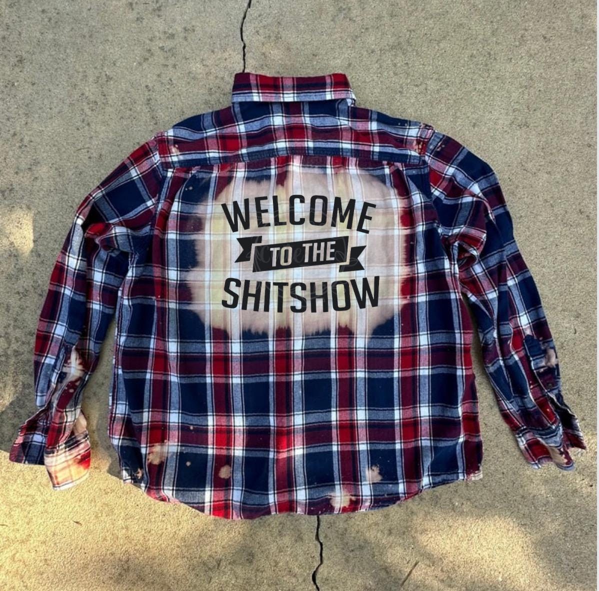 Welcome to the Shit Show Flannel